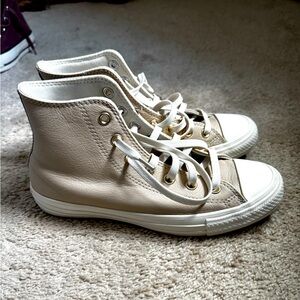 Converse | Leather High Tops